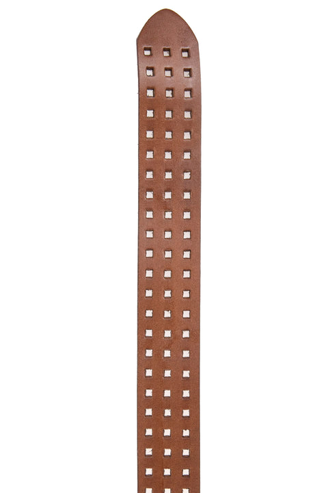 CG168 Men's Belt with Metal Buckle Hole