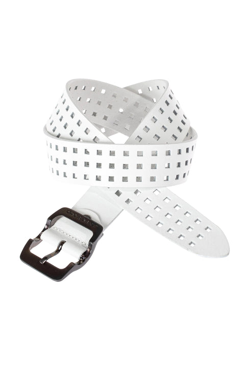 CG168 Men's Belt with Metal Buckle Hole