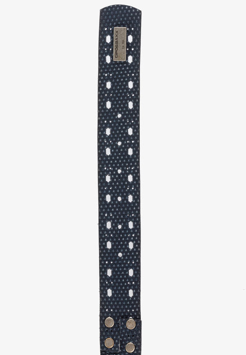 CG174 men's leather belts in futuristic optics