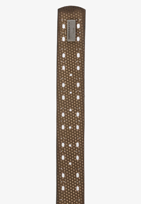 CG174 men's leather belts in futuristic optics