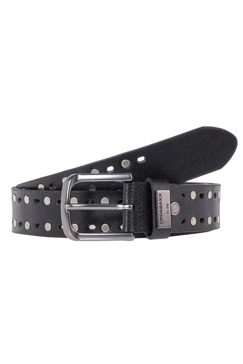 CG180 Metal Leather Belt