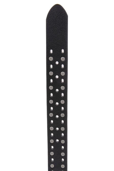 CG180 Metal Leather Belt