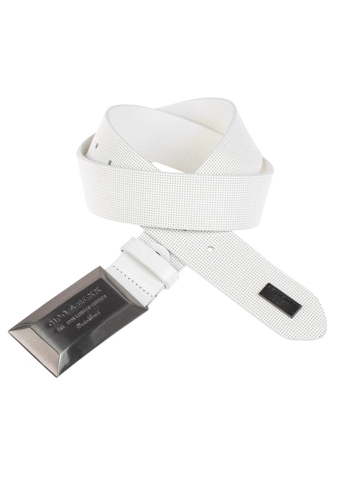 CG195 Leather Belt with Buckle