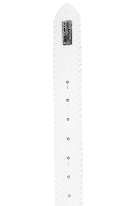CG196 Leather Belt with Lion Buckle