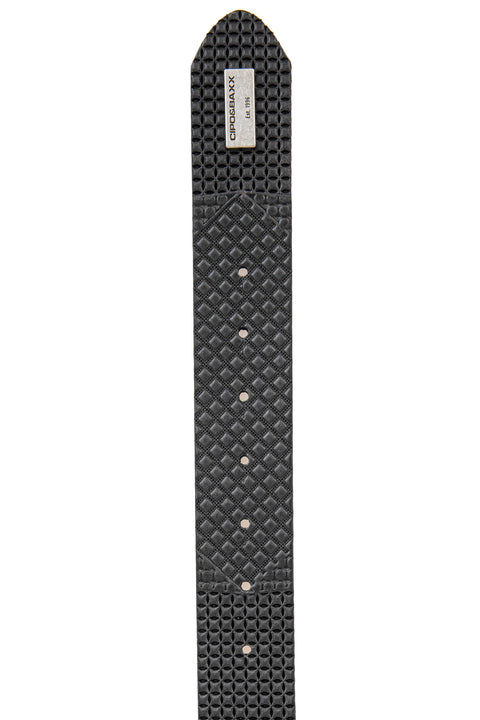 CG197 Leather Belt with Metal Buckle