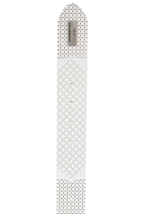 CG197 Leather Belt with Metal Buckle