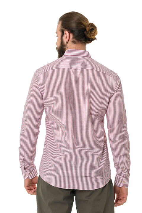 CH194 Striped Linen Shirt