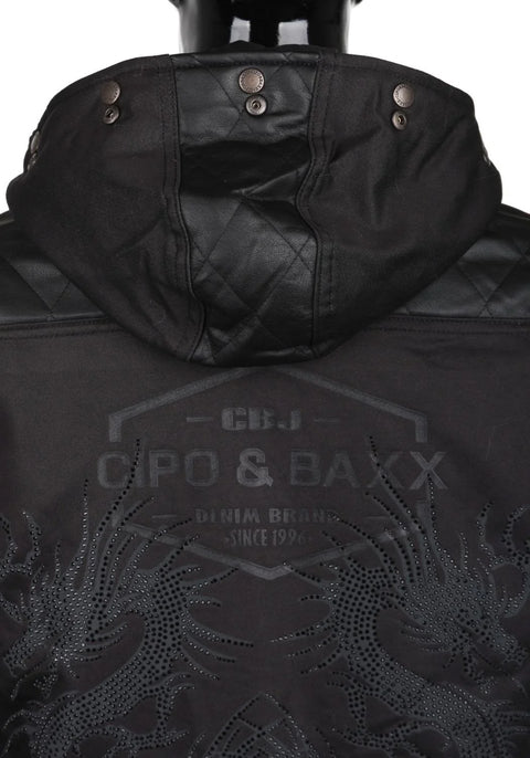 CJ195 Hooded Men's Coat