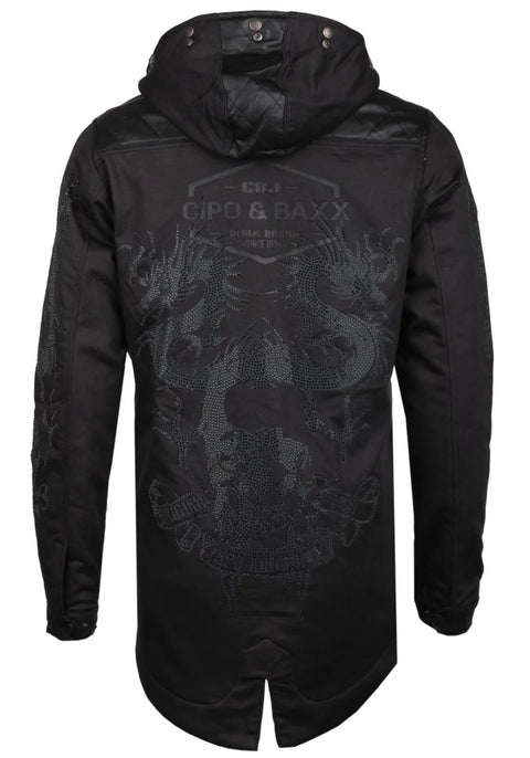 CJ195 Hooded Men's Coat