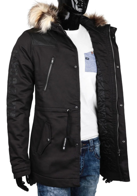 CJ195 Hooded Men's Coat