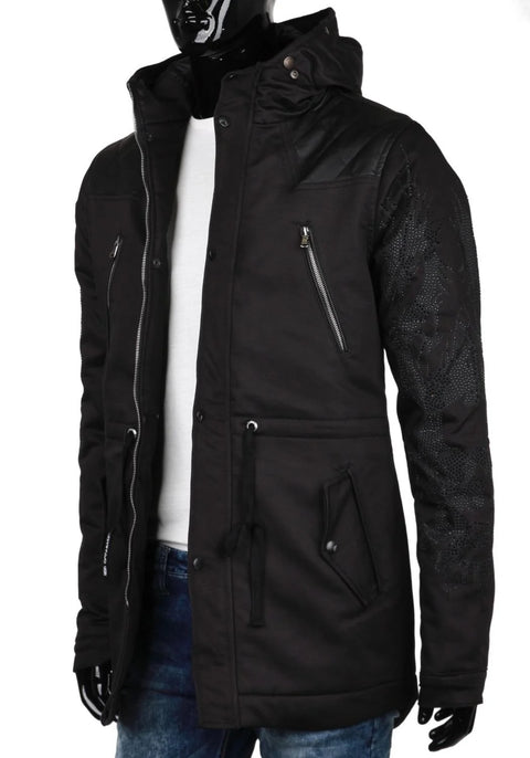 CJ195 Hooded Men's Coat