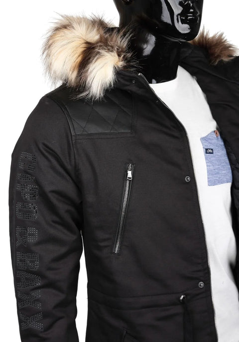 CJ195 Hooded Men's Coat