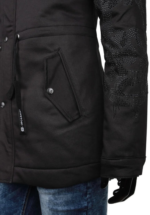 CJ195 Hooded Men's Coat
