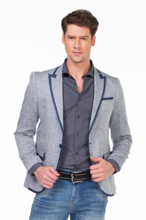 CJ222 Summer Slim Men's Casual Blazer Jacket