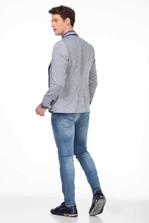 CJ222 Summer Slim Men's Casual Blazer Jacket
