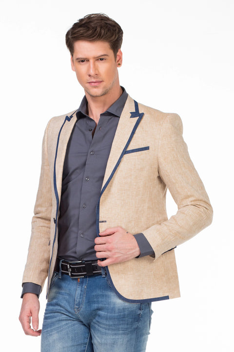 CJ222 Summer Slim Men's Casual Blazer Jacket