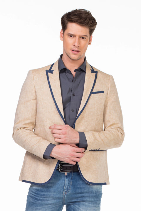 CJ222 Summer Slim Men's Casual Blazer Jacket