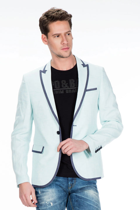 CJ222 Summer Slim Men's Casual Blazer Jacket