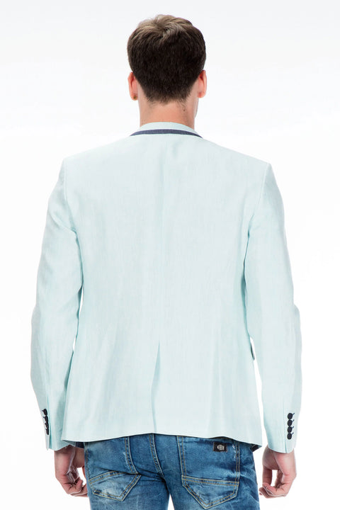 CJ222 Summer Slim Men's Casual Blazer Jacket