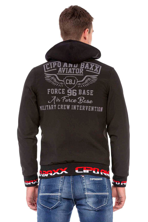 CJ271 Softshell Hooded Men's Coat
