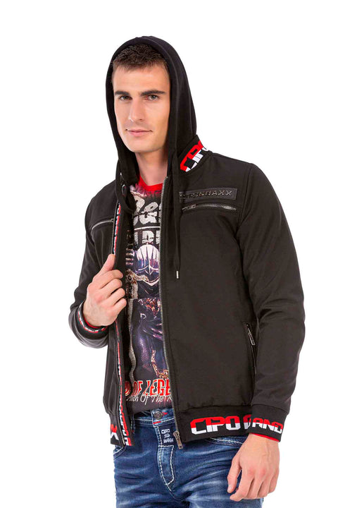 CJ271 Softshell Hooded Men's Coat