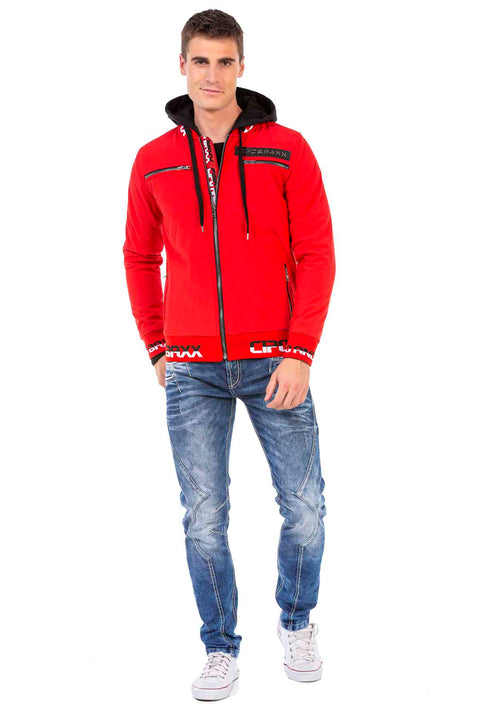 CJ271 Softshell Hooded Men's Coat