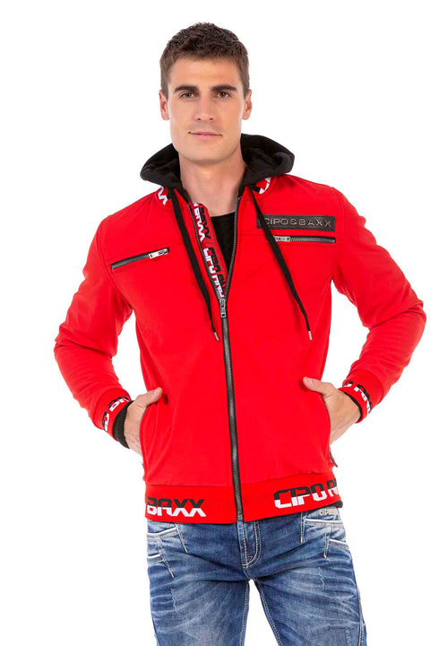 CJ271 Softshell Hooded Men's Coat