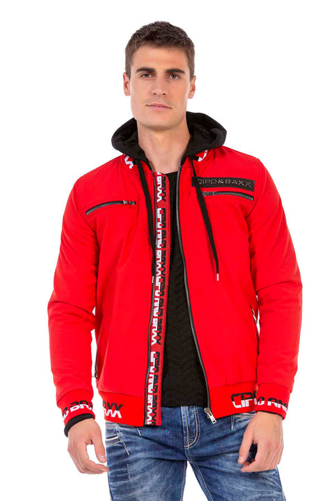 CJ271 Softshell Hooded Men's Coat