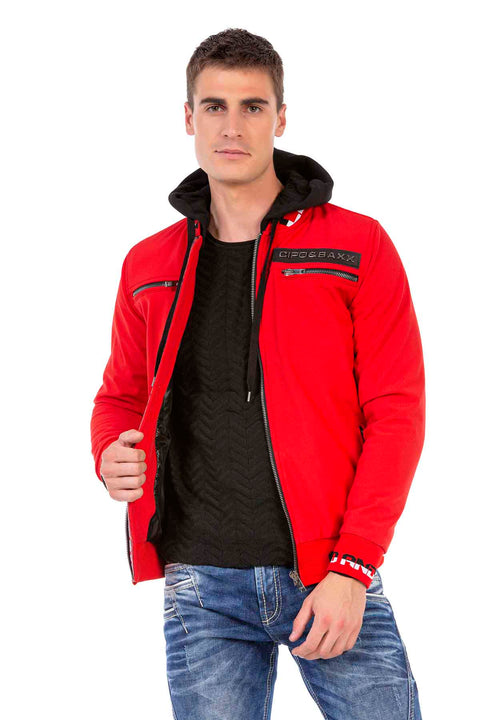 CJ271 Softshell Hooded Men's Coat
