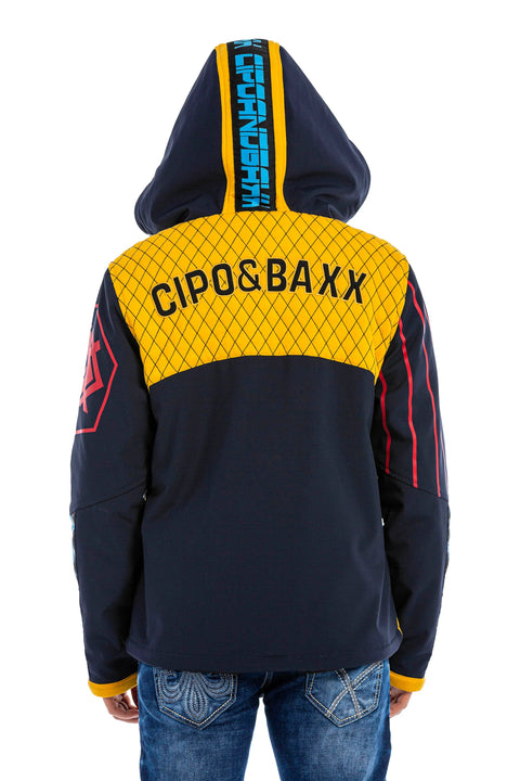 CJ276 Softshell Navy Blue Coat
