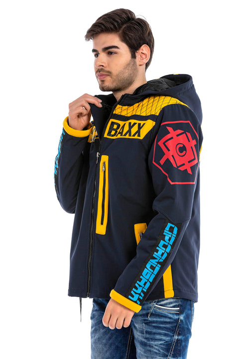 CJ276 Softshell Navy Blue Coat