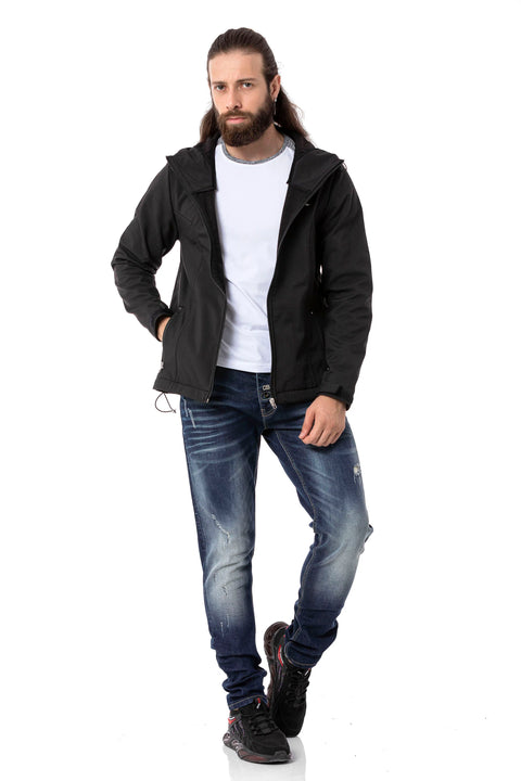 CJ285 Men's Zippered Zip Jacket