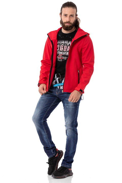 CJ285 Men's Zippered Zip Jacket