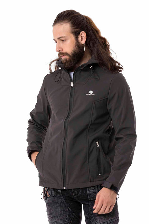 CJ285 Men's Zippered Zip Jacket