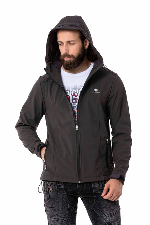 CJ285 Men's Zippered Zip Jacket