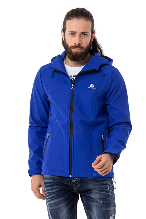 CJ285 Men's Zippered Zip Jacket