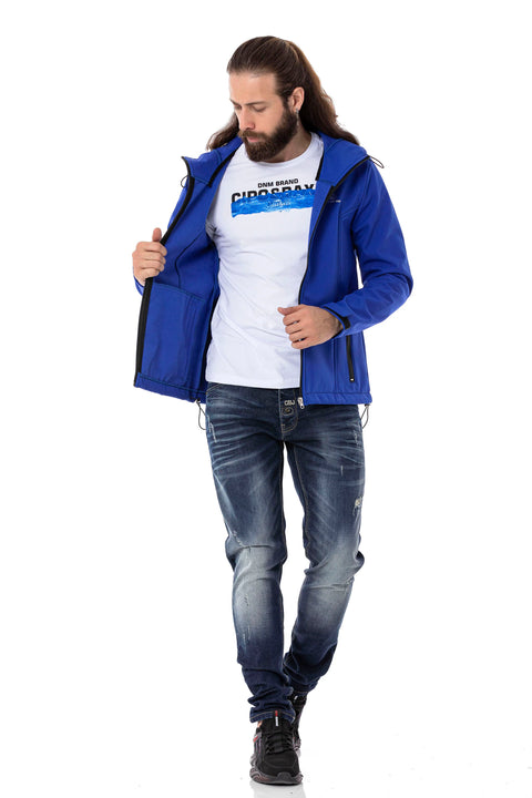 CJ285 Men's Zippered Zip Jacket