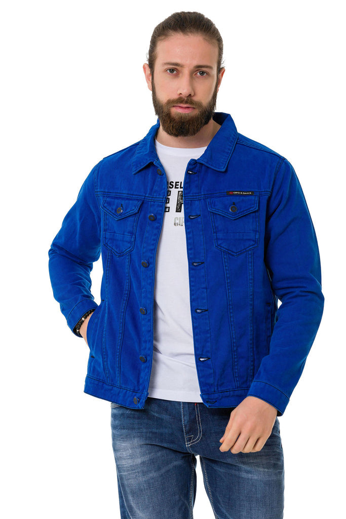 CJ289 Matte Men's Denim Jacket – Cipo & Baxx Australia