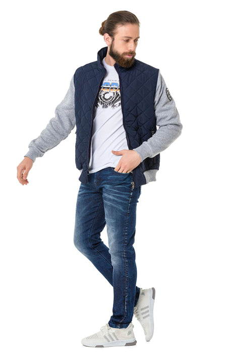 CJ295 Stand Collar Men's Jacket