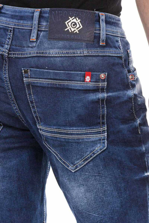 CK237 Denim Capri