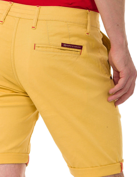 CK272 Basic Linen Shorts