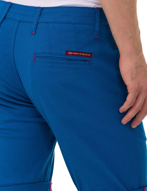 CK272 Basic Linen Shorts