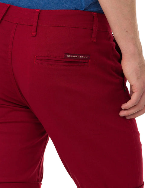 CK272 Basic Linen Shorts