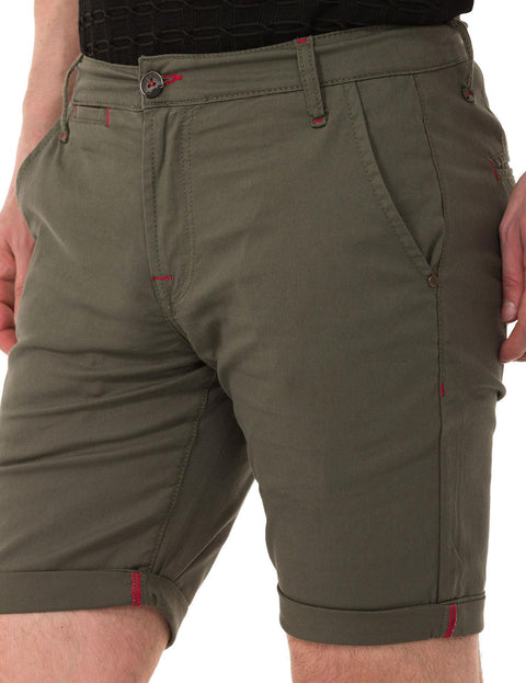 CK272 Basic Linen Shorts