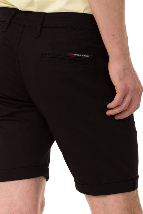 CK272 Basic Linen Shorts
