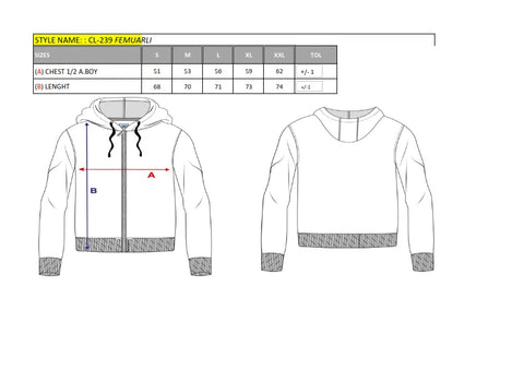 CL239 Skull Printed Hooded Long Sweatshirt
