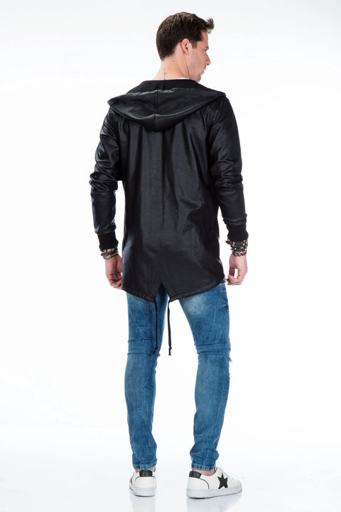 CL295 Long Plain Men's Sweatshirt with Sweatshirt