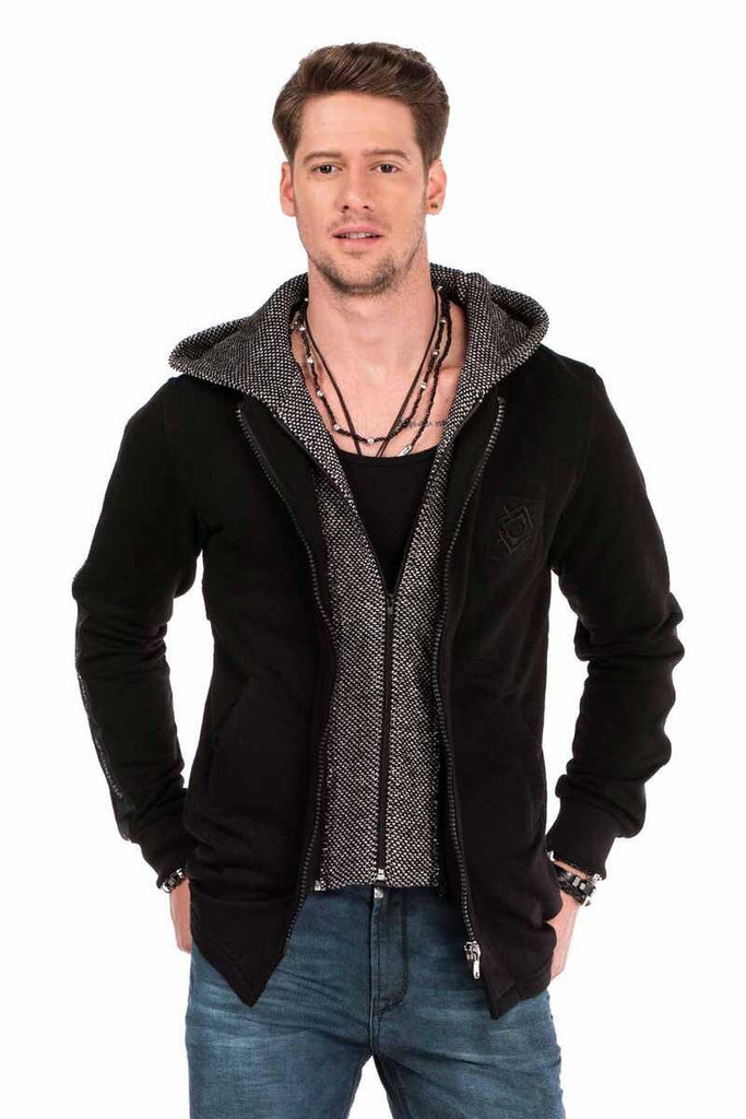 cipo & baxx CL305 Men's Sweatshirt KHAKI