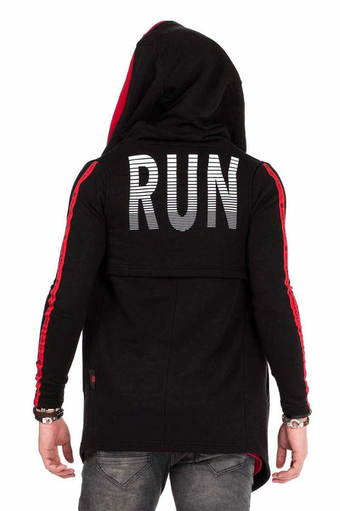 CL306 Oversize Men's Zip Sweatshirt