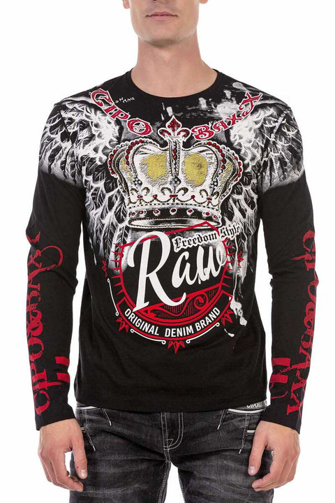 CL451 Stone Printed Sweatshirt